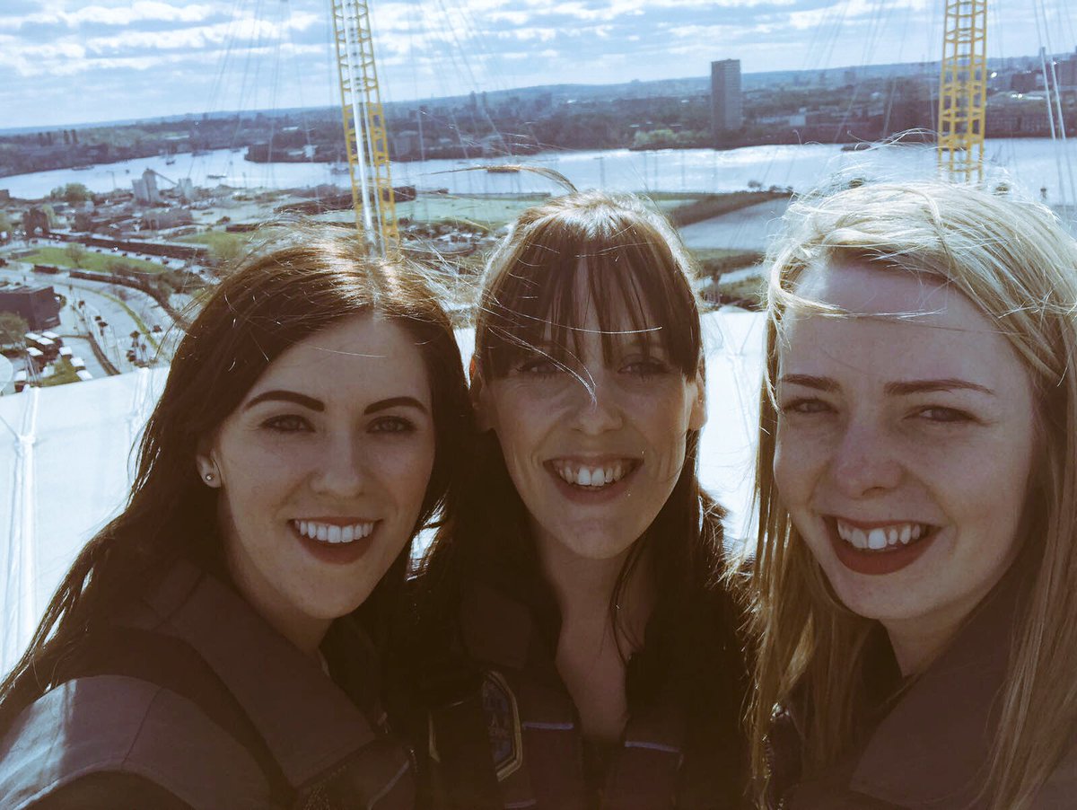 Georgia__O's tweet photo. Just climbed the O2! #upattheO2 https://t.co/74Ot5liAkN