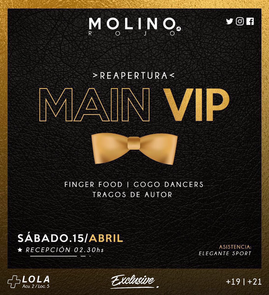 cuello_juanma's tweet photo. Re apertura del #MainVip 👌🏻 https://t.co/0RRdQEoy1y