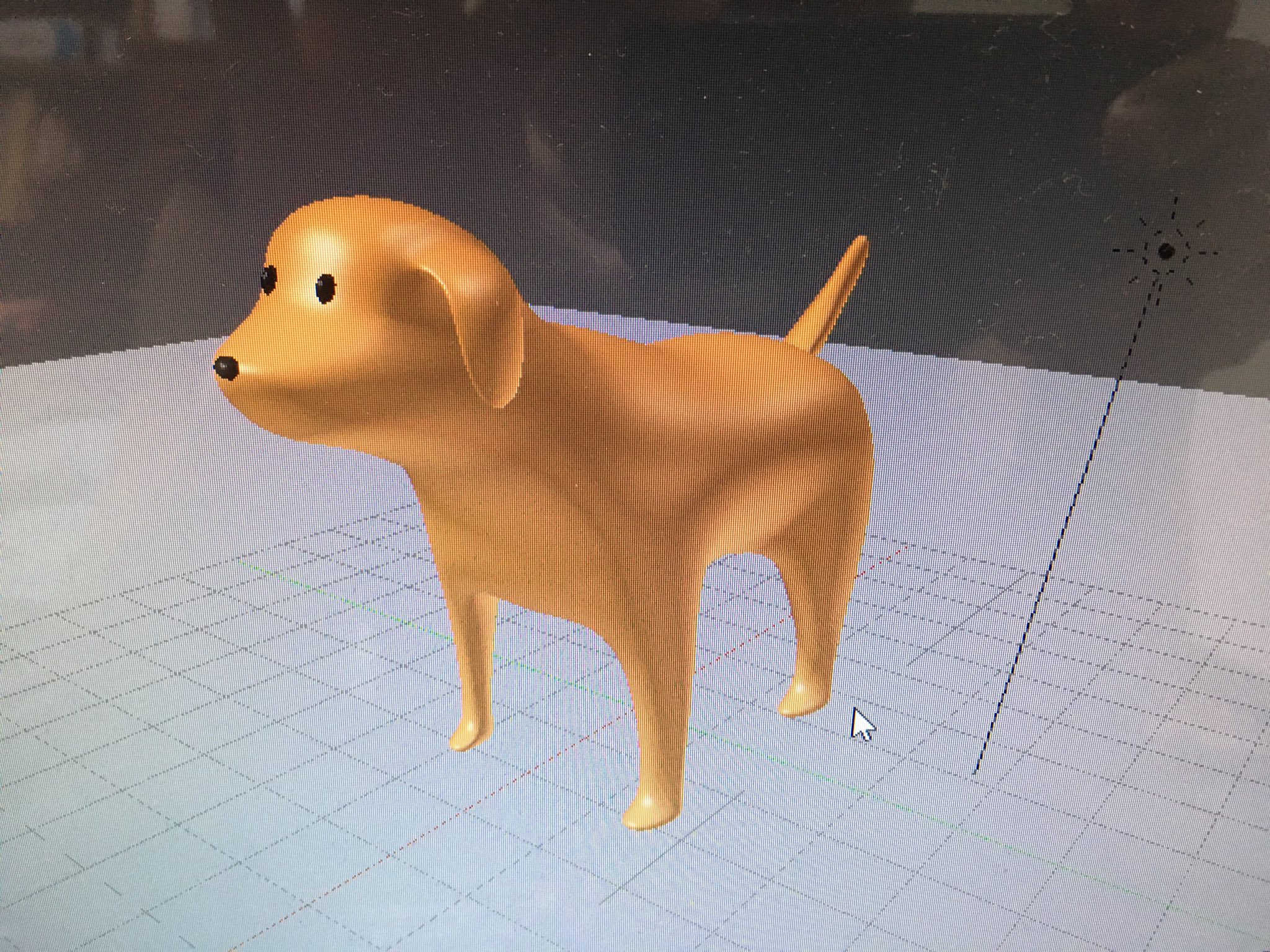 ライムベルト Blenderで犬を作ってみました T Co 2ab6d8egvv Twitter