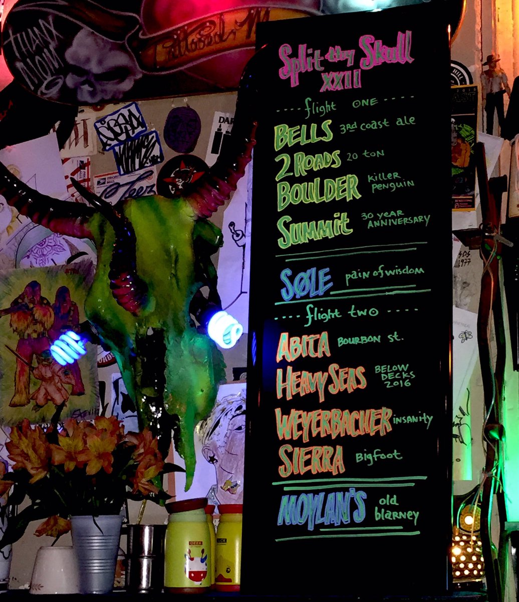 Tmoms's tweet photo. flight jawns for #SplitThySkull XXII โ๏ธ๐บ take off scheduled for 1pm today departing from Tattooed Mom Intergalactic โจ https://t.co/fRm81qZ5eL
