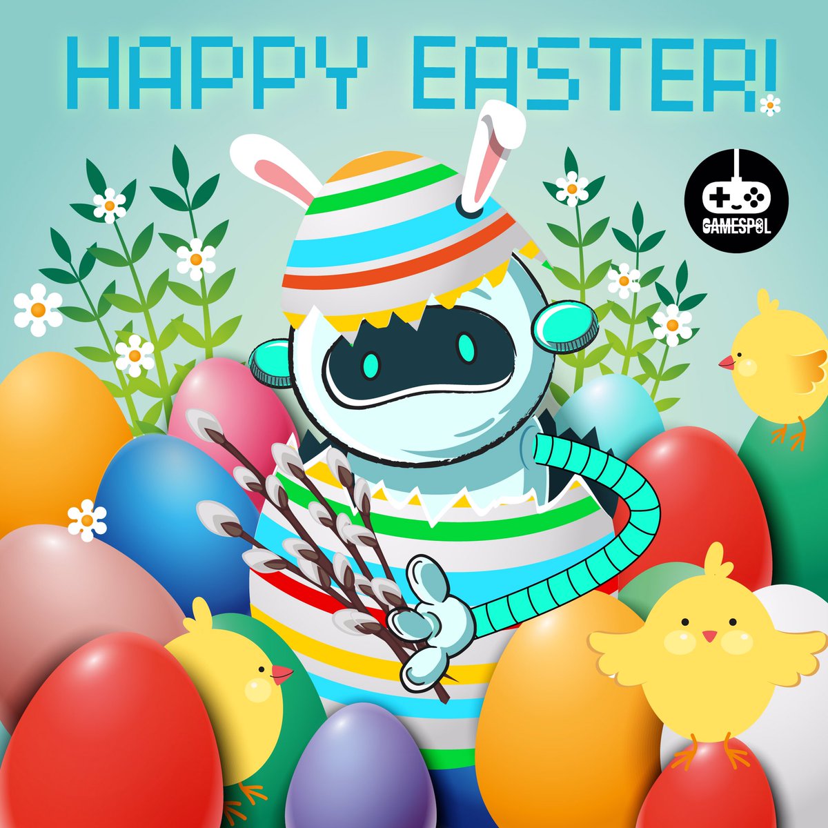 handybotgame's tweet photo. 🐣 I wish all the happy Easter 🐣
🌐 https://t.co/gxRWgyLZKk 🌐 #gamedev #indiegames #HappyEaster #EasterWeekend #ios #android #FreeToPlayETC https://t.co/GZykH1zHOF