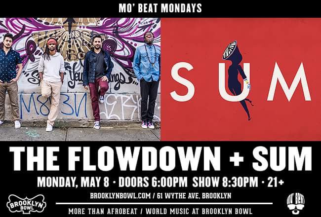 The Flowdown is coming to you <a href="/brooklynbowl/">Brooklyn Bowl</a>! Get your tickets now!  ticketfly.com/purchase/mobil…