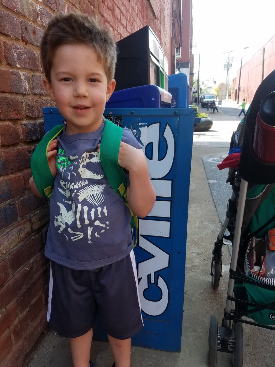 Josh_Edwards11's tweet photo. My son putting a wrap on @hometownsummit saying "I love this place, @CvilleCityHall is beautiful" #HTS17 #cville https://t.co/t6ZrUuFQmV