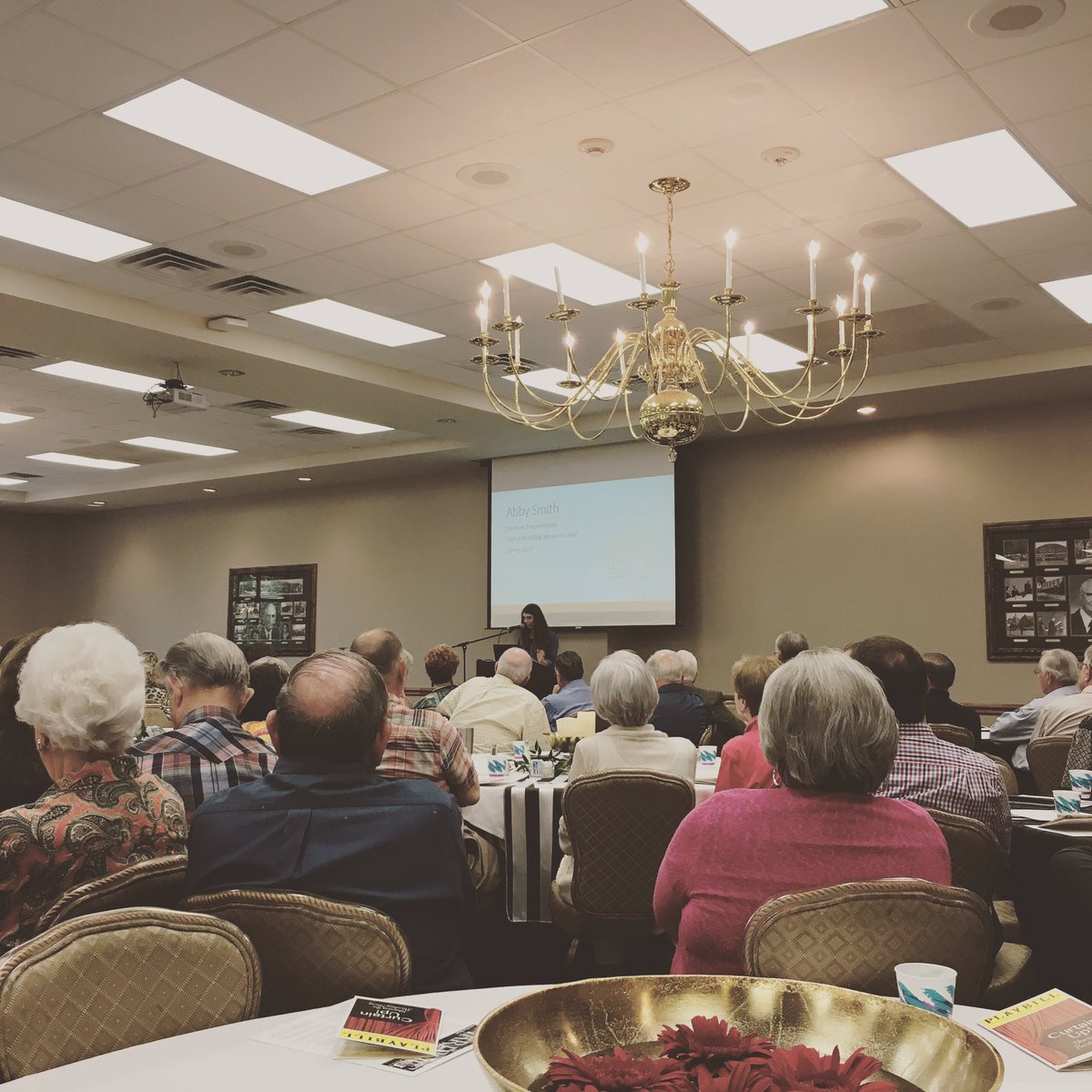 hardingpc's tweet image. Thank you, Abby Smith, for sharing your Harding story with the President's Council members!