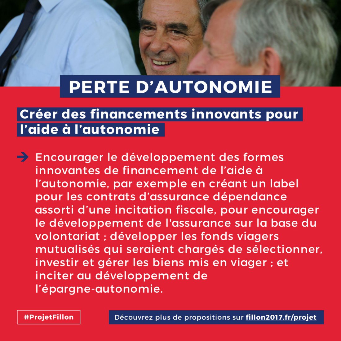 Merci Mr Fillon! On n'en pas suffisamment. #ProjetFillon #Santé