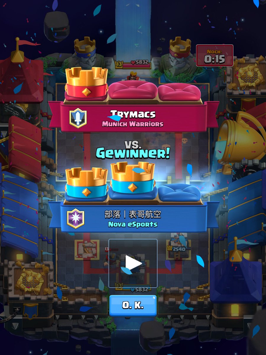 Tobiugr's tweet photo. GG my german friend 😎👍🏻 @ClashRoyale
#ClashRoyale #German #SpiritHawk #TobiSpiritHawk https://t.co/WugJ0ErvjG