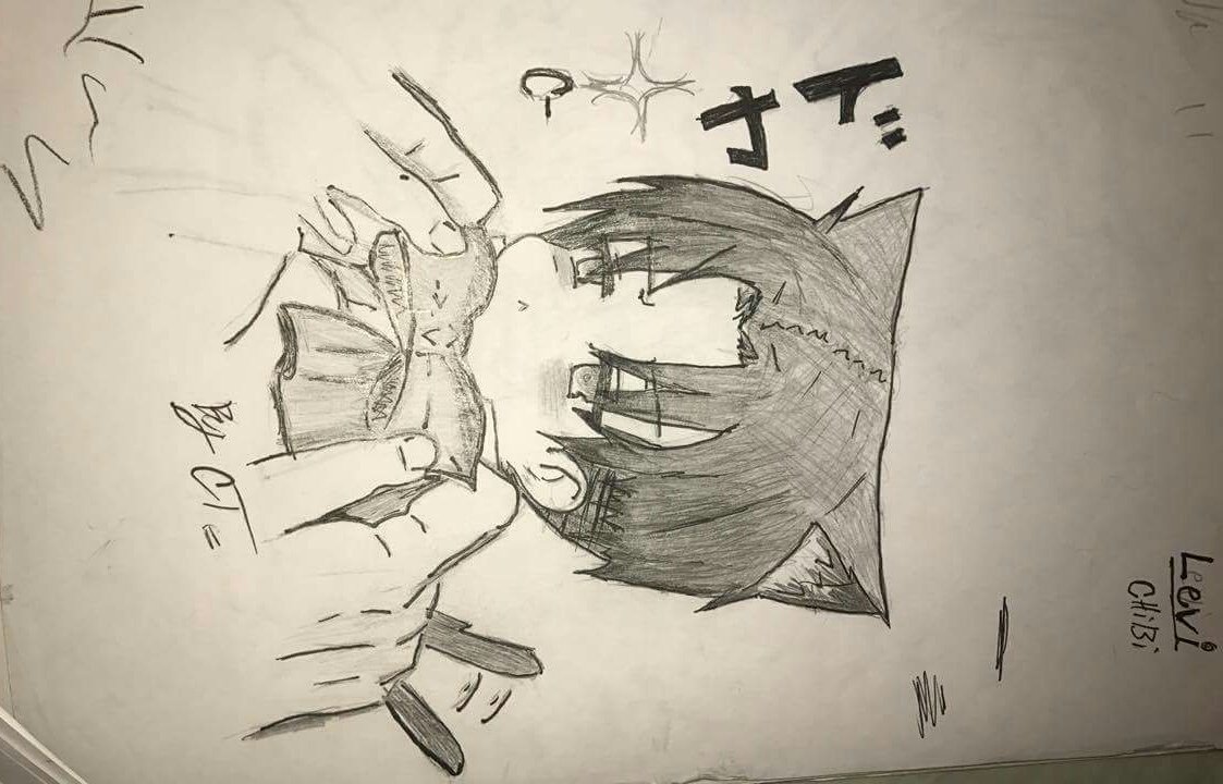 I drew Levi.
Rt if you like.
I'll probably never do this again.