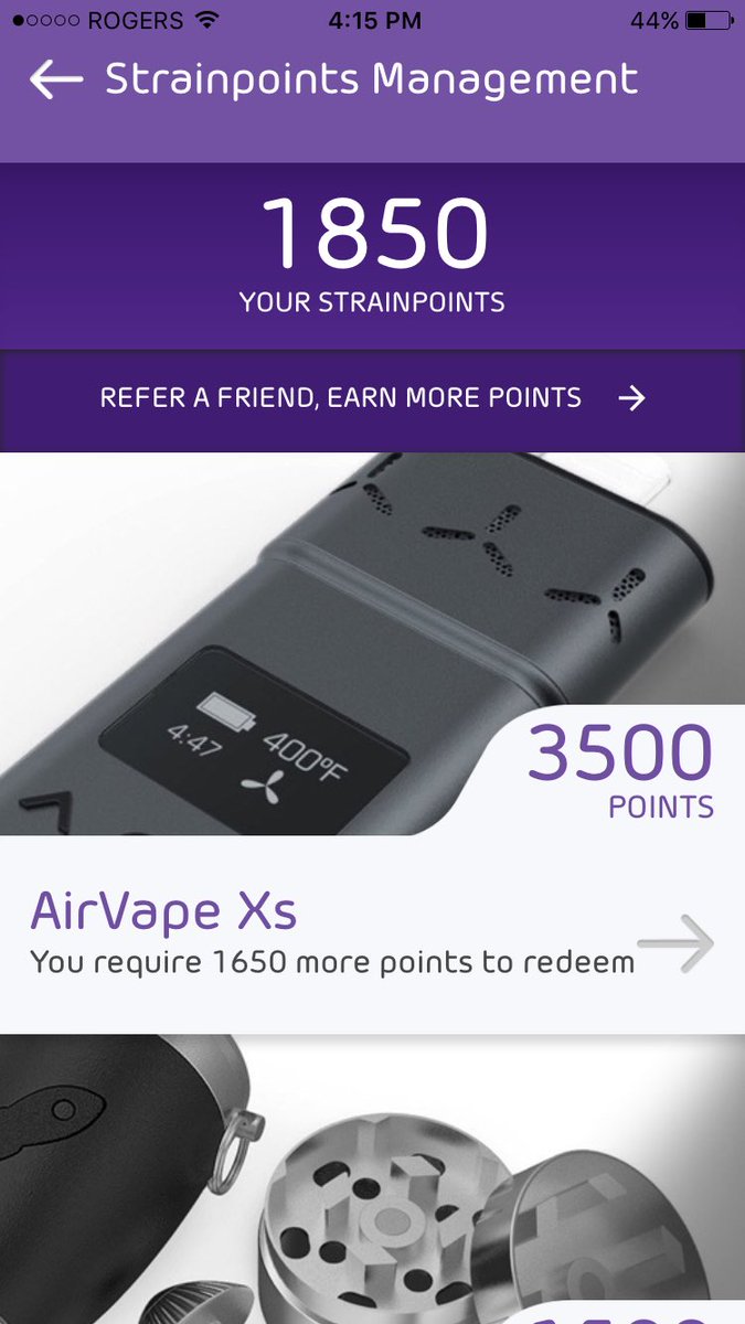 strainprint's tweet photo. Next time you medicate with #cannabis, track it and get rewarded! Download our #latest #update and check out our #strainpoints Program https://t.co/3KpTOEBkhZ