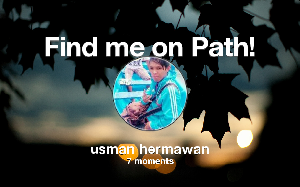 usman07vicaster's tweet photo. Find me on #Path now! Go to https://t.co/VEkhXBOG4o https://t.co/QApxypTaKQ