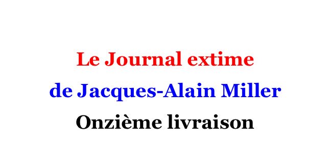 ECF_AMP's tweet photo. LACAN QUOTIDIEN 661 : https://t.co/F5uykrhCmx #LacanQuotidien #JournalExtime de @jamplus 11° livraison https://t.co/Jjigt2yn8Y