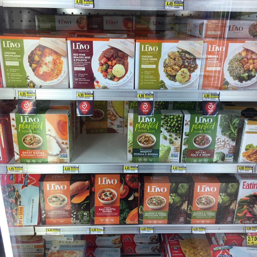 I'm out &amp; about I found some <a href="/luvoinc/">Luvo</a> meals... 👍🏼 #bibchat
