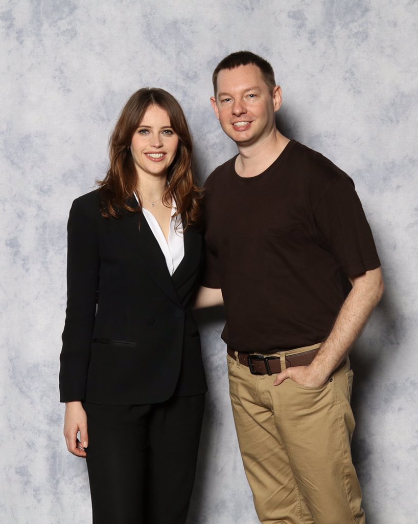 johnbierly's tweet photo. I've got a Felicity jones. https://t.co/2xgQlCvKI6