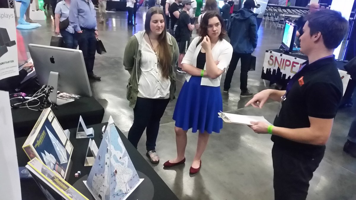 MassifGames's tweet photo. We are at @BetaConGameExpo today, showing off #themountaineer and #massifdisplays! Thanks @IndieVoyage for sharing your booth with us! https://t.co/gsra6q8cIi