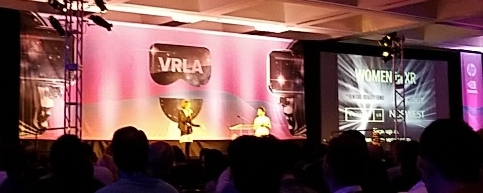 mdreamsvr's tweet photo. Exciting announcement from @mwelkhoff @ConveneVR and @VRScout at #VRLA2017 Thank you for working to amplify women in XR https://t.co/bEf4ps7b6j