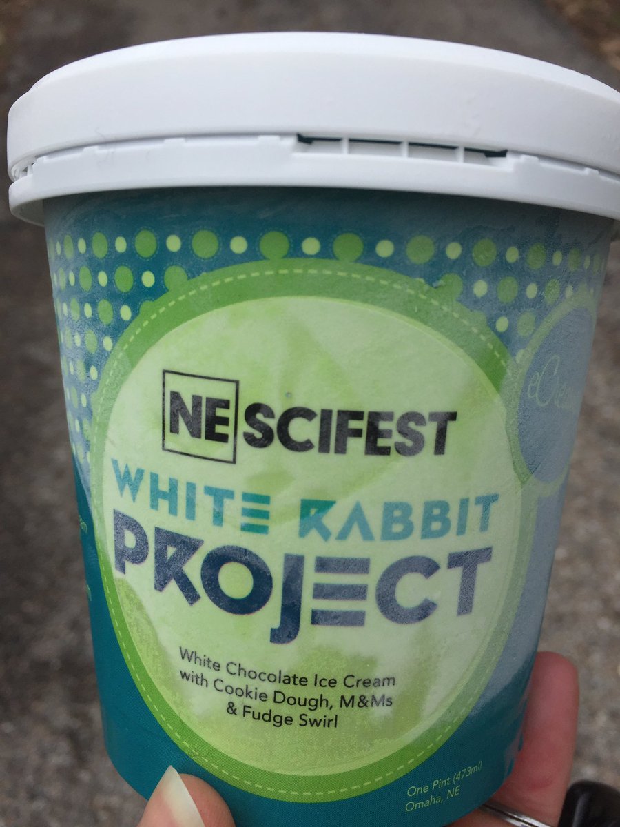 kgerard's tweet image. Reminder: this is a tasty treat that will only exist @eCreamery until April 30. Go get some science! #nescifest