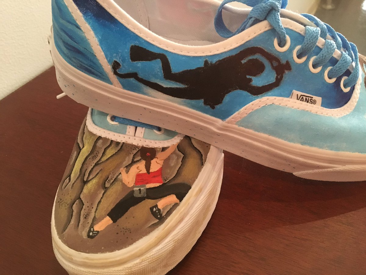 MrHennebry_lhs's tweet photo. Check out @SchoellSami  @VANS_66 Action Sports themed shoes. That bike panel is great, might go hit the trails on a beautiful day in Lemont. https://t.co/GOtw2W6y4i