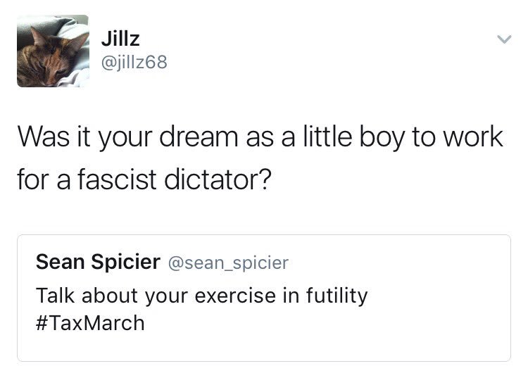 sean_spicier's tweet photo. Yes, unfortunately Obama turned me down https://t.co/UhP1vdX3H9