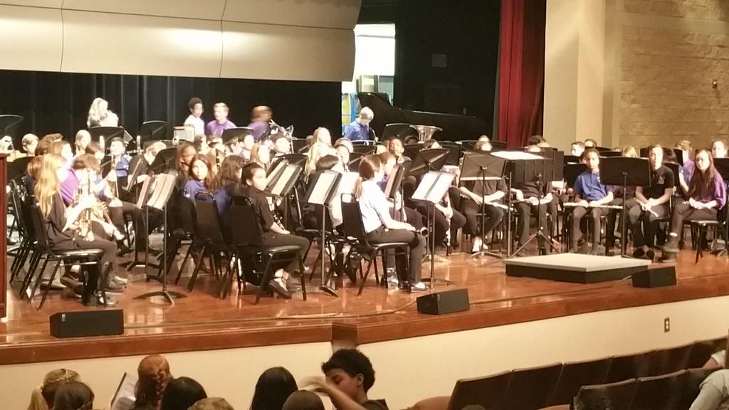 ECMS_Jackson's tweet photo. CCSS 6th grade Honor Band. ECMS is well represented. You Just Can't Hide That Indian Pride! https://t.co/AFAc03q4dZ