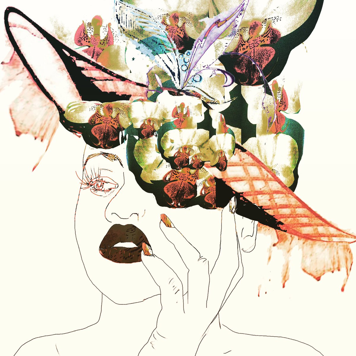 #Easter is time of year when i think fondly about grandmother's #outlandish #easterbonnet #designs. #inspired #london #fashionillustration