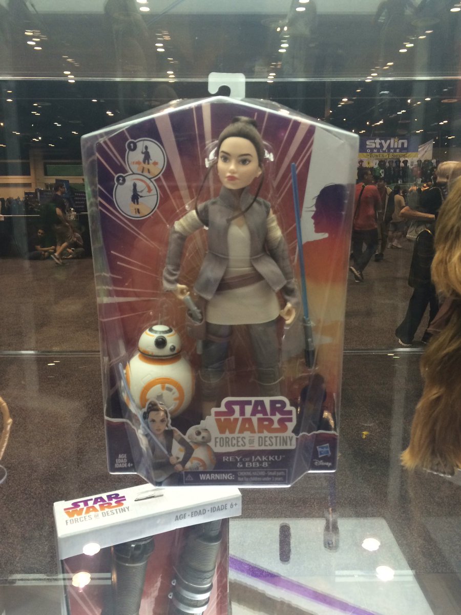 😱 la muñeca de Rey de #ForcesofDestiny #starwars #hasbro