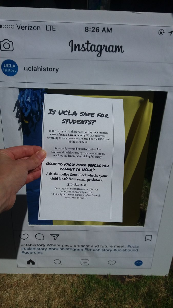 uclabash's tweet photo. @UCLAHist where #Piterberg's past, present and future meet: with a full salary. #firePiterberg @chancellorblock https://t.co/6n2QWt9c9R