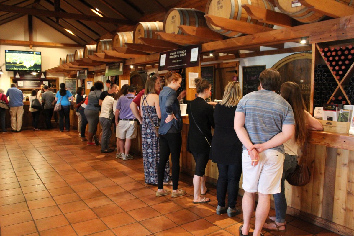 The wine, food, and hospitality <a href="/Barboursville/">Barboursville Vineyards</a> vineyard was a big surprise. The wines were surprisingly good and I came home with 3 to try.