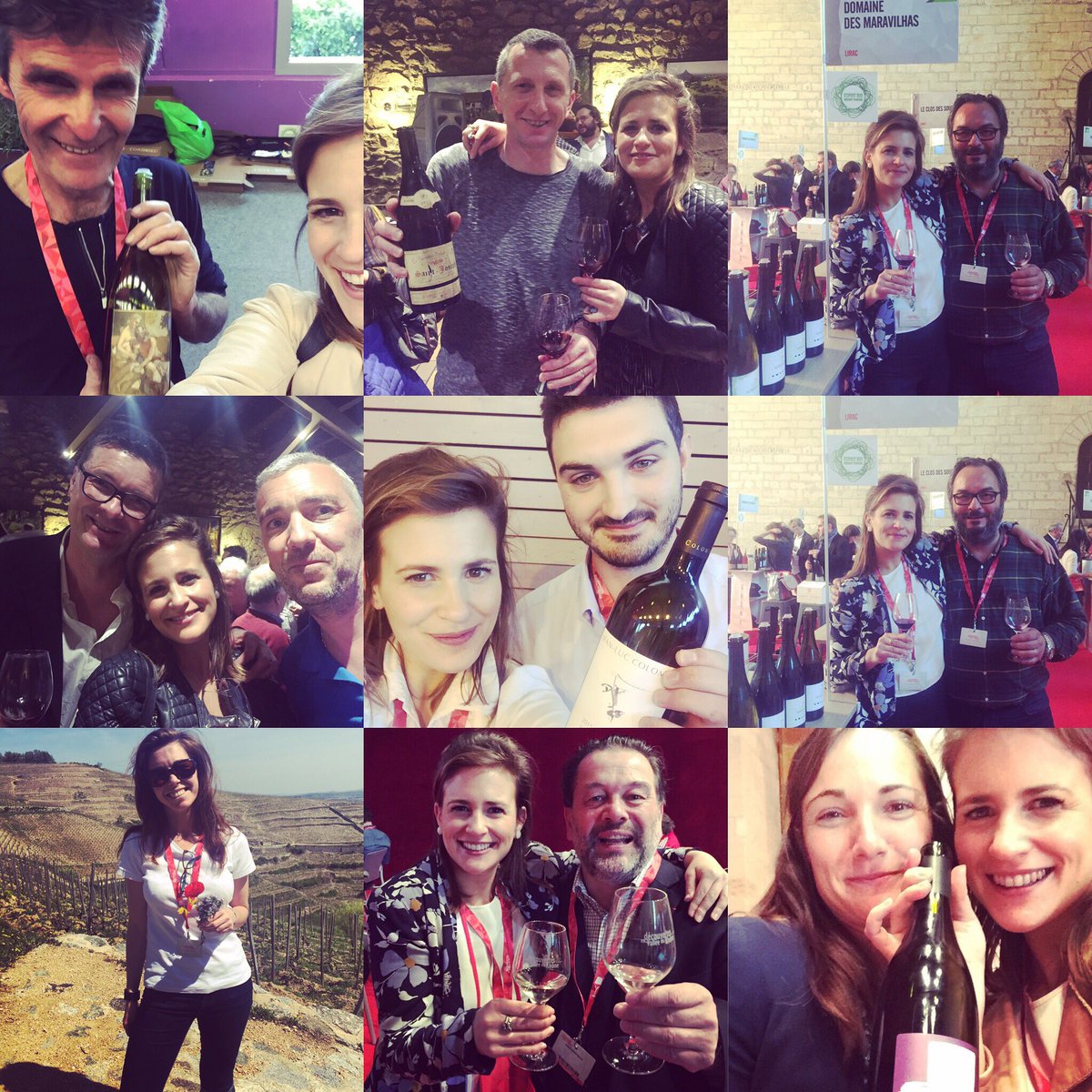 amelias_wine's tweet photo. Missing the Rhone and its wonderful producers. @M_Chapoutier #elodibalme #gangloff #gripa #DVR2017 @DMaravilhas_JF  #wine #community #Rhone https://t.co/mITWzG00sB