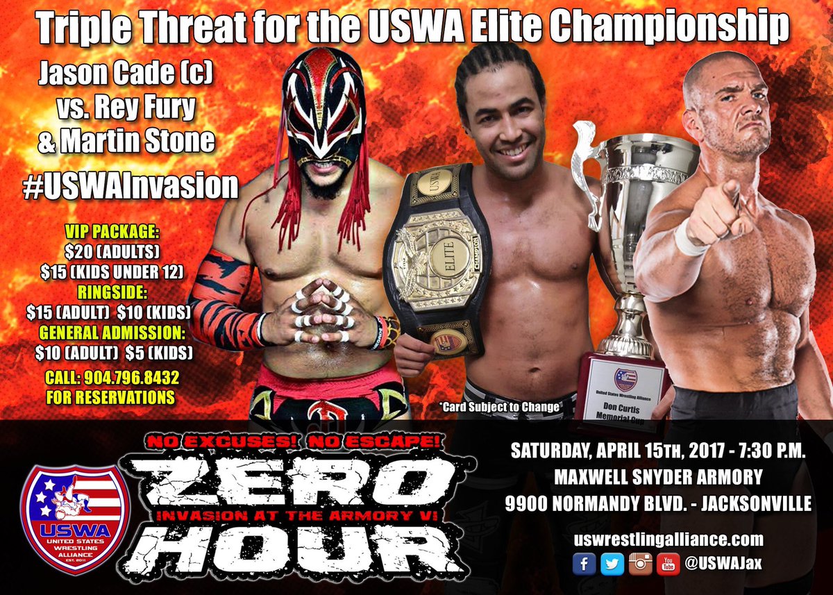 ReyFuryOfficial's tweet photo. Brace Yourselves !!! Tonight I make my USWA debut & capture the Elite title !!!
#USWAInvasion
#KingFury
#BootBoys
#YeetNation
#FEDERATED https://t.co/ChmFPm79Lx