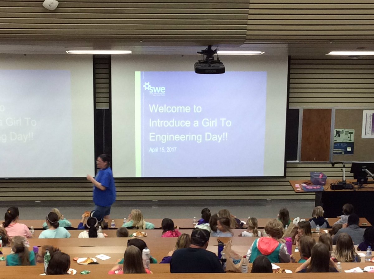 c_stem's tweet photo. @usd383 @KStateEngg local girls learn from KSU @SWEtalk all day today. #STEM #SuccessWithSTEM https://t.co/F2sANNOeaX