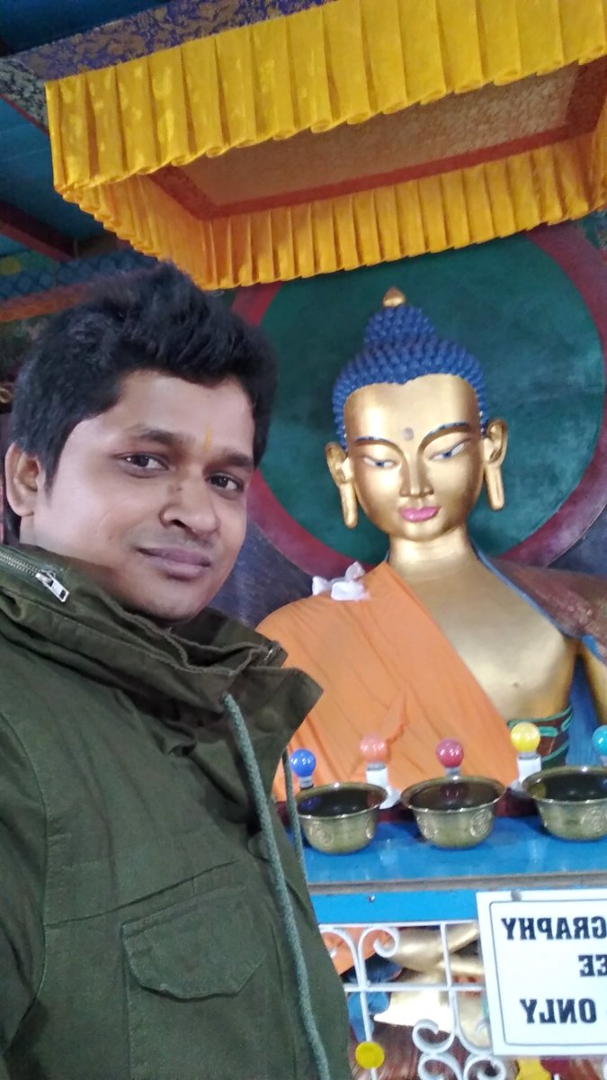 Memories journey in a Buddhist temple