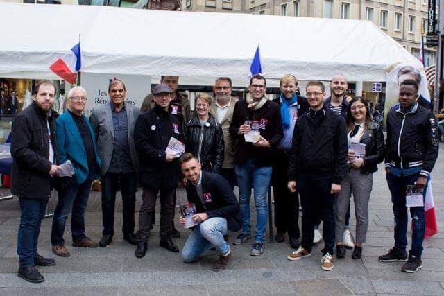 ColomFlorian's tweet photo. Exceptionnelle mobilisation cette après-midi à #Mulhouse pour défendre @FrancoisFillon ! #OnLacheRien #FillonPresident #Fillon2017 https://t.co/zaaXZjJvub