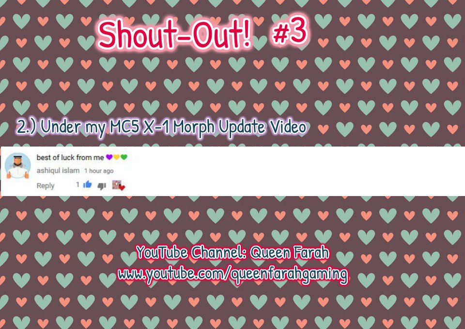 1QueenFarah's tweet photo. #shoutouts for comments under my #YouTube #Videos !! #shoutout #shoutouter #shout #ShoutoutSunday #youtuber #gamer #art #diy #spreadlove https://t.co/1omoydHm6a