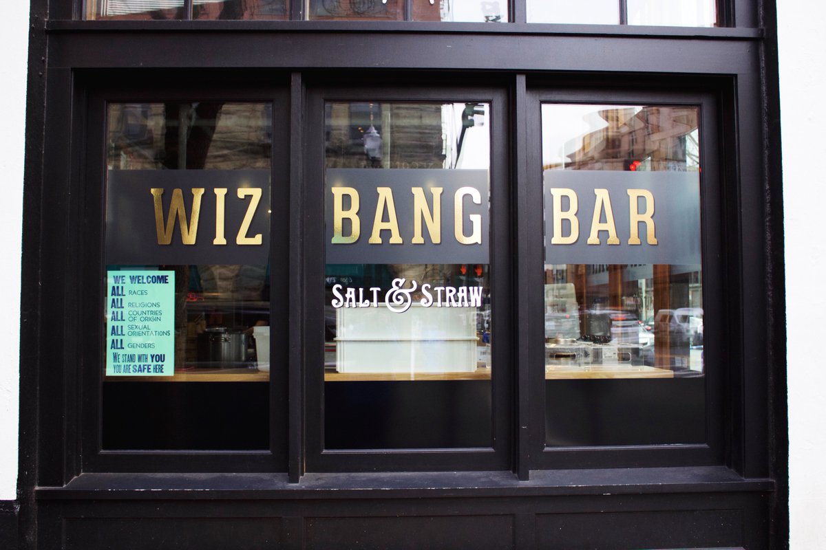 Hey, #PDX! Come on down to Wiz Bang Bar, where we welcome all! Located in the new Pine Street Market building downtown.