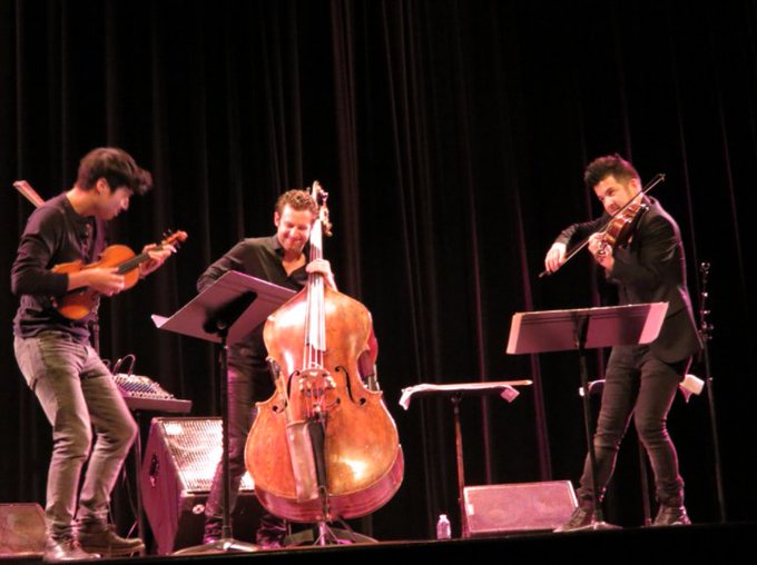 Finishing off #egconf 2017, we have the music entourage @tf3, who defy traditional genres with infections<a href="/tag/egconf"class="tags">#egconf</a>