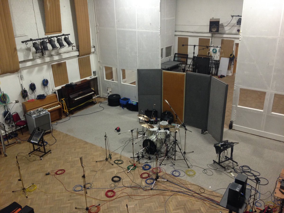 johnbleasedrums's tweet image. Recorded @AbbeyRoad today, studio 2, incredible sounding room!!! 
#drums #recording #abbeyroad #thebeatles #RingoStarr #sabian #vicfirth