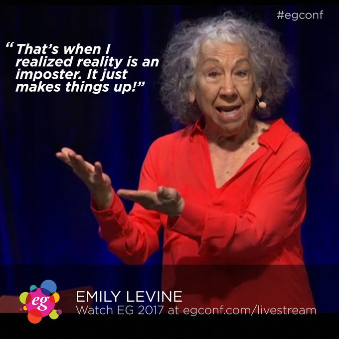 &ldquo;Narcissism isn&rsquo;t just self-love, it&rsquo;s unrequited self-love.&rdquo; Wise words, hilarious stories, &amp; philosophizing<a href="/tag/egconf"class="tags"><span>#egconf</span></a>