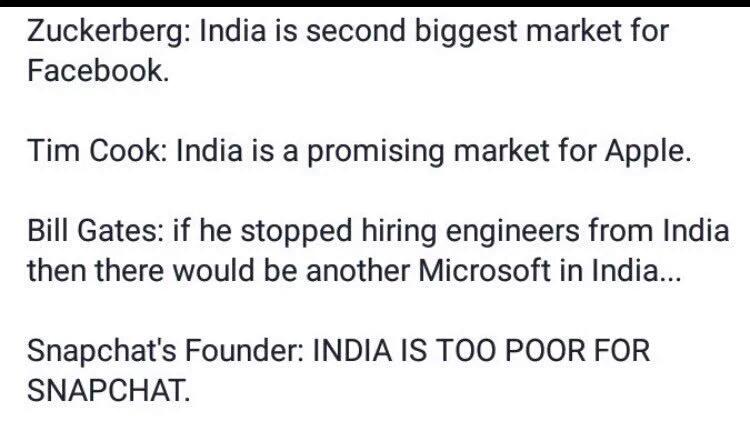 Deepakkhatri812's tweet photo. Someone shud tell the #Snapchat CEO that India ain't a poor country we pay d highest petrol&amp;diesel prices in d world https://t.co/GN1lsMjY15