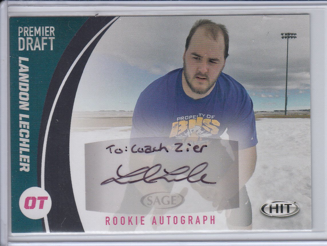 ZierMike's tweet image. My New #1 Card in my Collection #BucPride @Lechler76 @NDSUfootball