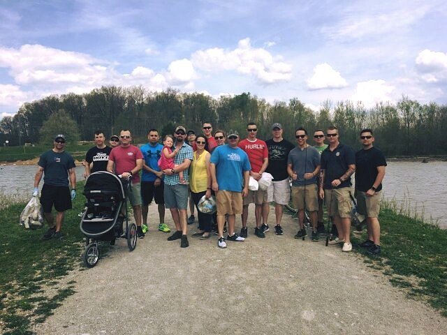 79RSLC's tweet photo. 79R SLC Class 511-17 spent the day at Freeman  Lake in Elizabethtown cleaning up all the trash around the Lake. #Myrmidonforlife #79RNCOA https://t.co/4bHWyC9kbV