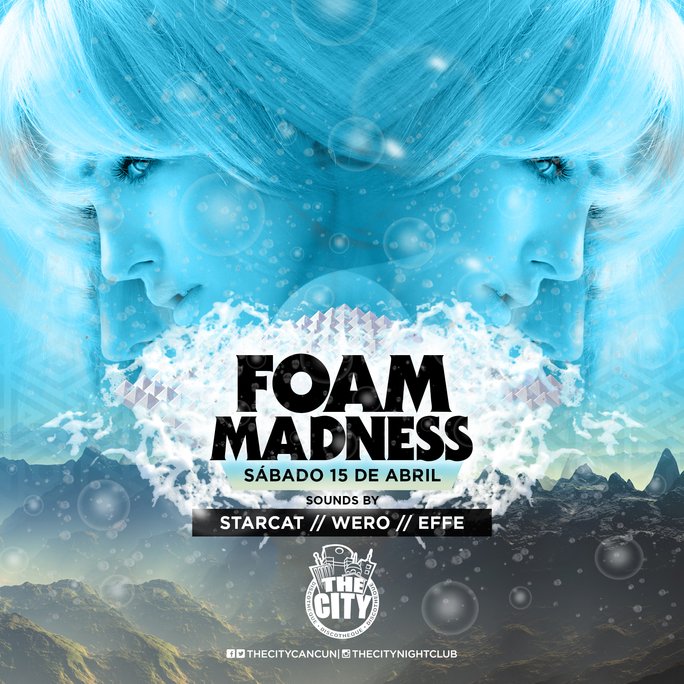 TheCityCancun's tweet photo. La mejor fiesta de tus vacaciones esta aquí 👙
#FoamMadness
¡Esta noche! https://t.co/rgRbmNQROT