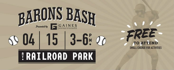 RMHCAlabama's tweet photo. We're busy setting up at #BaronsBash this afternoon from 3-6PM! Come by & say hi! https://t.co/tq3CVlv5wu https://t.co/qZxfiX0BLl