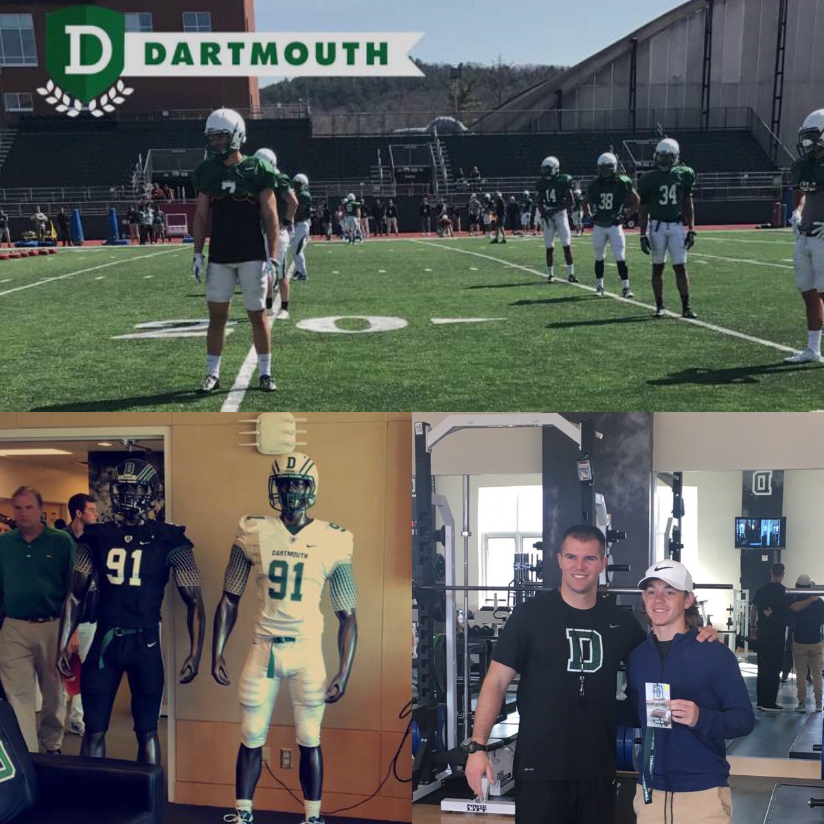 Baileyb214's tweet photo. Dartmouth was awesome! Had a great Junior Day! @CCCMaraudersFB @Coach_McCorkle @coachirishodea https://t.co/wo0DDYjvUH