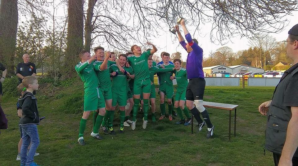 Kirk_DeightonCC's tweet photo. It's two trophies in as many weeks at the sporting mecca that is Kirk Deighton! #winners 🏆🏆@KDRFC https://t.co/XsGmBVAXT7