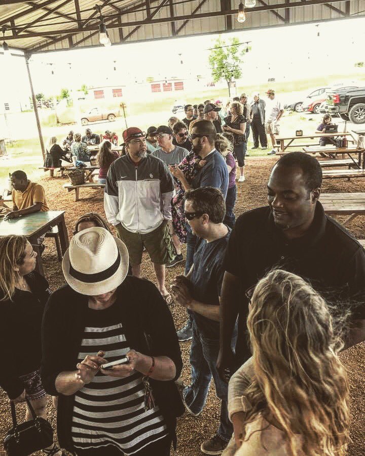 butcherbbqstand's tweet photo. 11:00am today was an awesome crowd! Thank you Oklahoma! https://t.co/FOpa792P7H