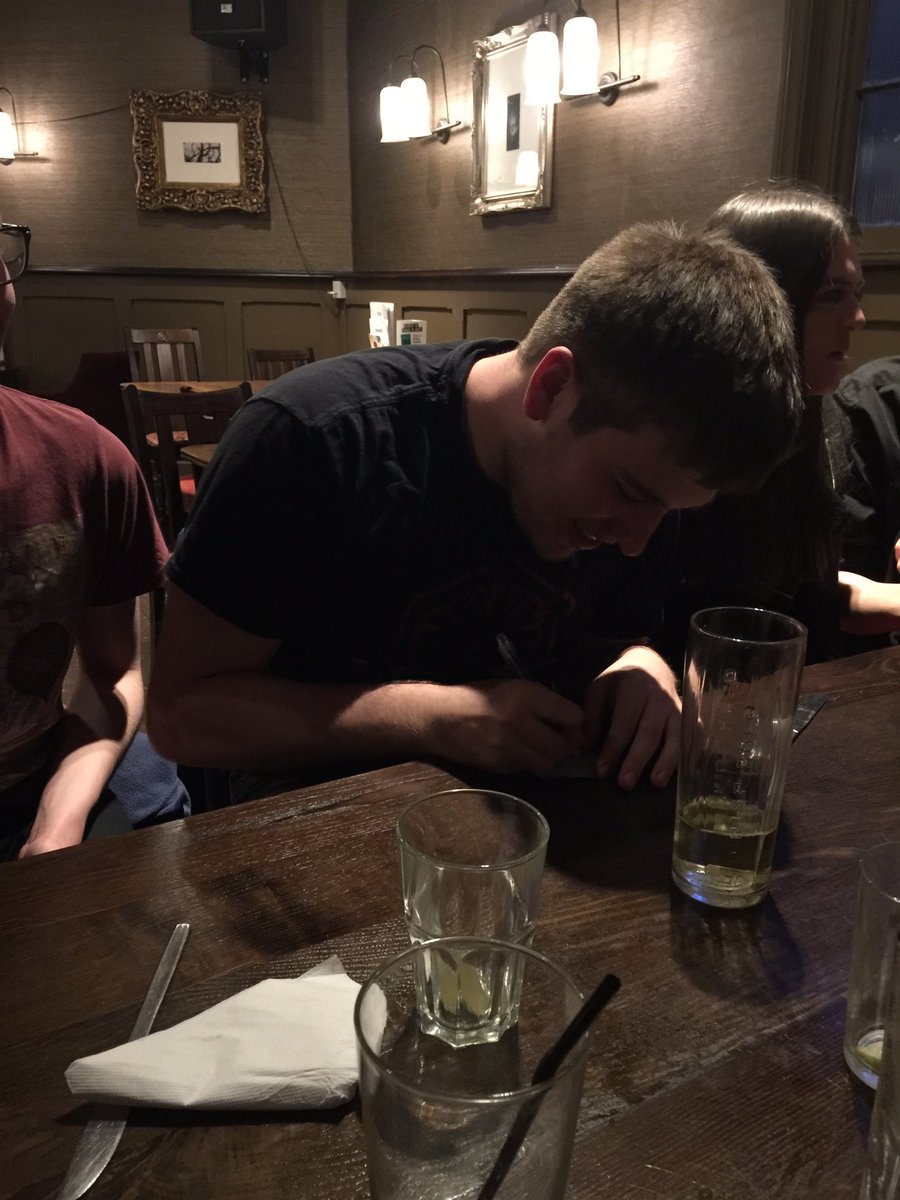 PhilUpdates's tweet photo. It's Return of the Phil in Colchester tonight. Autographs are being signed. Be there.  #philupdates https://t.co/GSgnSr8vKF