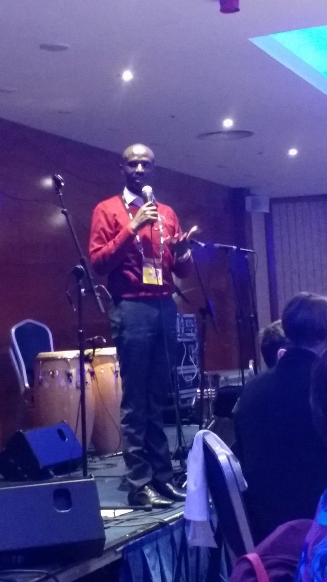 <a href="/WSossion/">Willson Sossion</a> addressing #NUT17 delegates. Solidarity with Kenyan National Union of Teachers .@AGavrielatos