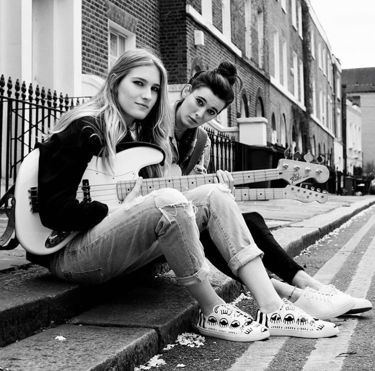 'Life without music would be a mistake' @annieplaysguitar wearing Hera sneakers, available in our online shop miista.com/products/hera-…