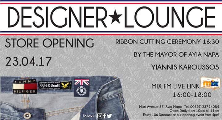 designer_lounge's tweet photo. #OpeningDay #Designerlounge #tommyhilfiger #henrylloyd #Ayianapa #newbeginnings @Mixevents @vantage_mag @yianniskarousos #Cyprus https://t.co/4entxwOufX