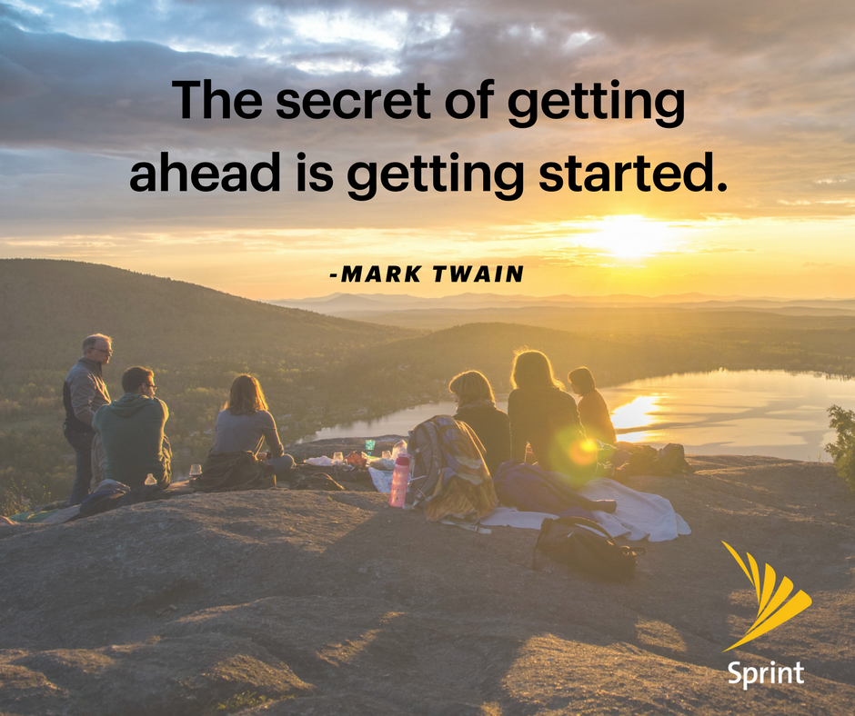 SprintConway's tweet photo. Getting started is the first step. https://t.co/gwwbLksX6T