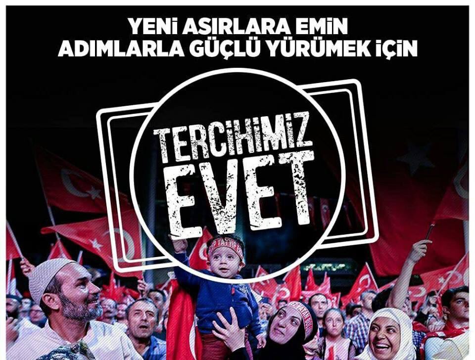 #AntalyaHazır 

Cumhurbaşkanlığı sistemine #TümKalbimizleEVET